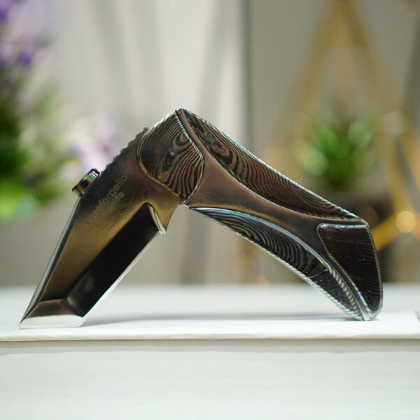 Hidden Hardware Folding Knife with TC4 Titanium