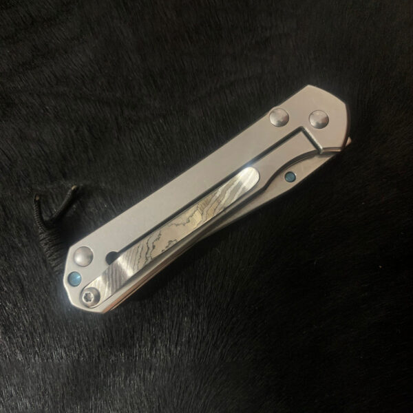 Hand forged Damascus Deep Pocket Knife Clip