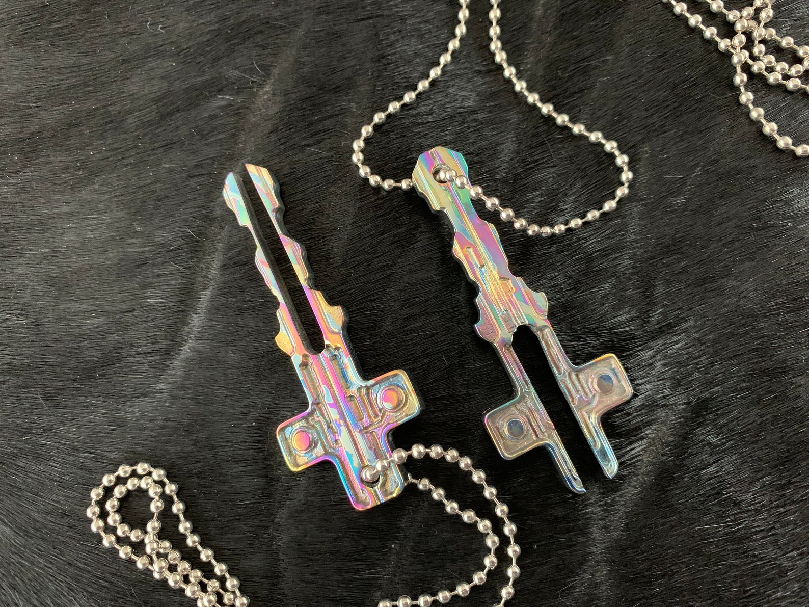 Titanium Niobium Keys Pendant Mission Impossible Dead Reckoning - Image 3