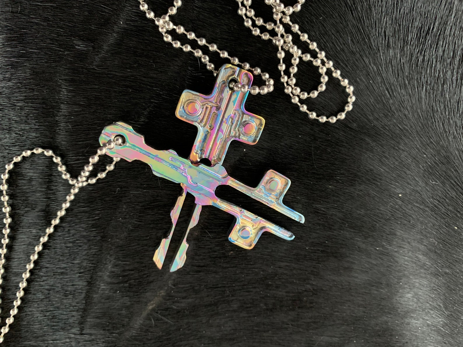 Titanium Niobium Keys Pendant Mission Impossible Dead Reckoning - Image 7