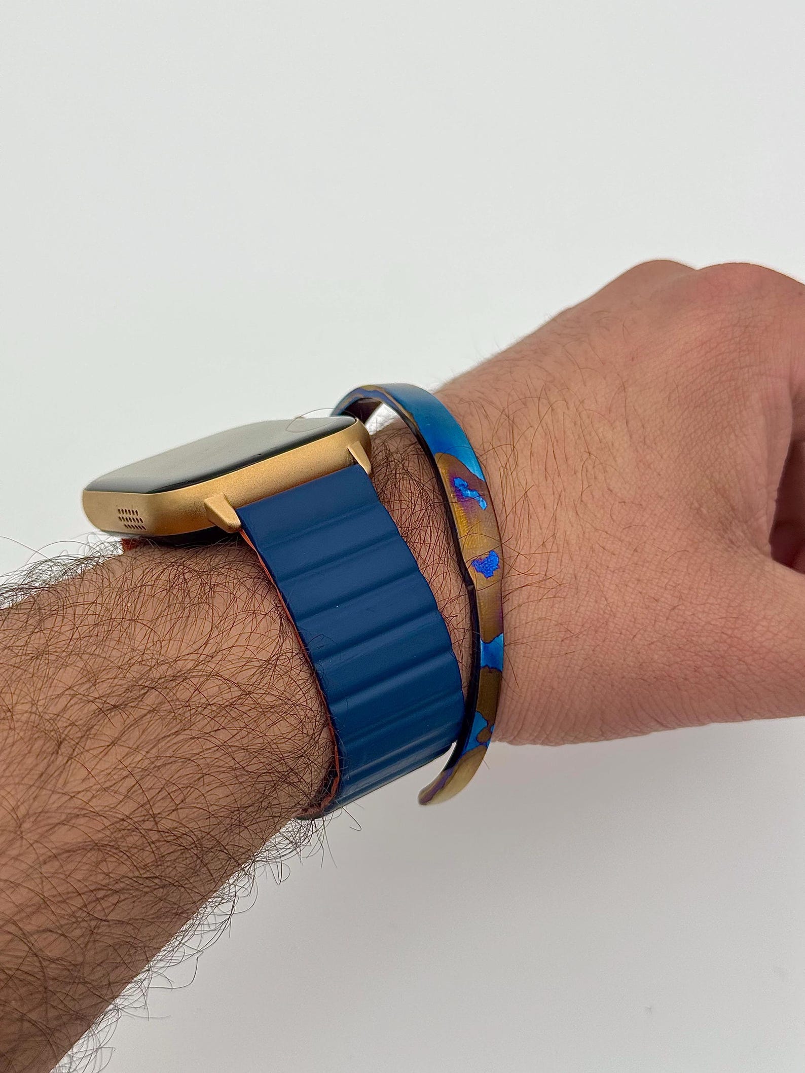 Timascus Bracelet Men Bracelet MokuTi Bracelet Handmade Bracelet Timascus Cuff Bracelet Jewelry elry Viking Modern Bangle Bracelet Men's Jewelry elry - Image 8