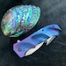 SanMai Damascus Blade Timascus Folding Knife - Image 7