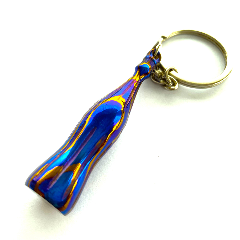 Timascus Coca Cola Bottle Keychain