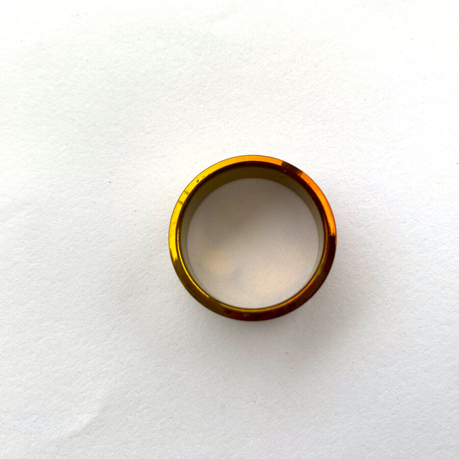 6mm Men & Women Titanium Heat Anodized Ring | EMA Forge
