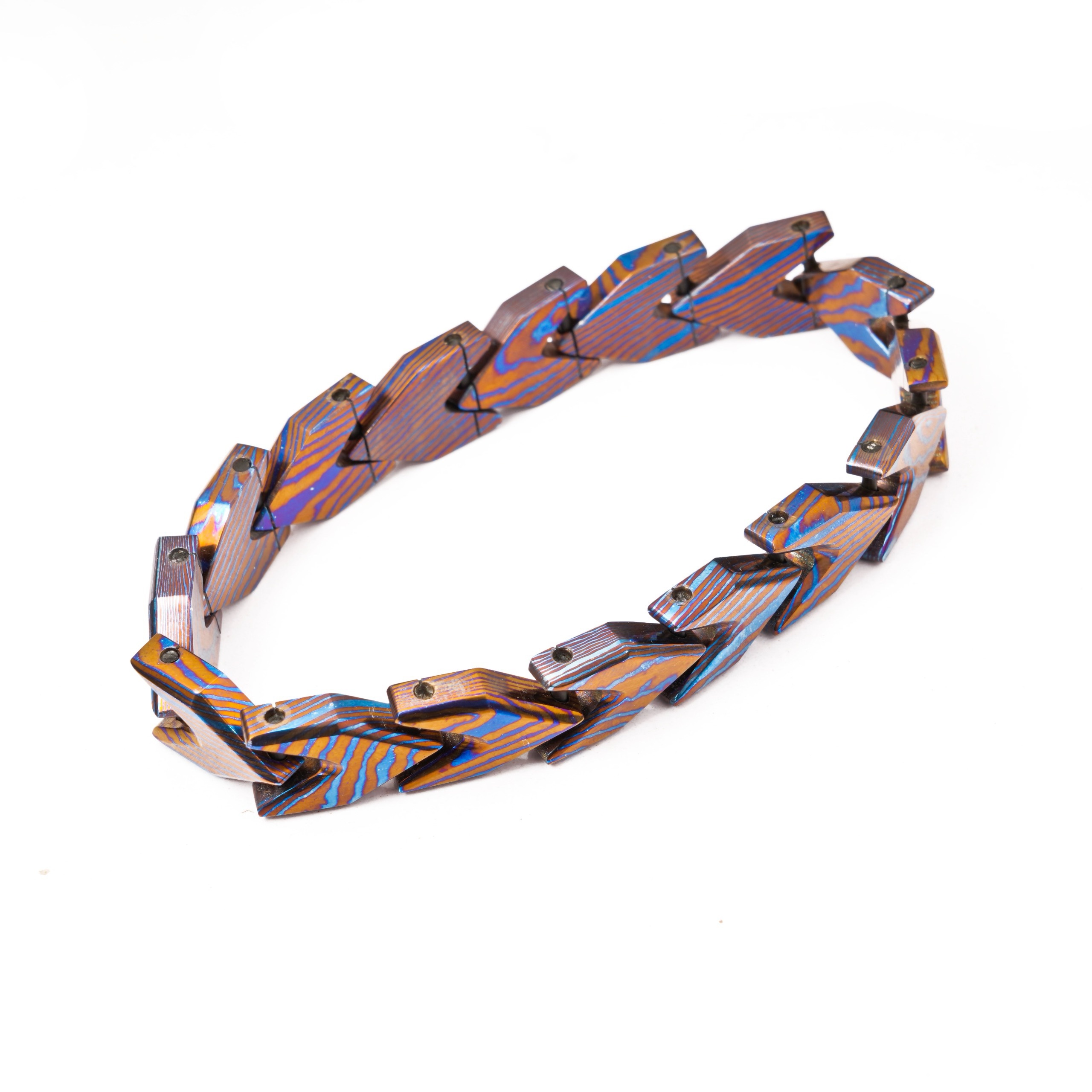 Timascus Flexible Arrowhead Bracelet | Medium–Large - Image 4