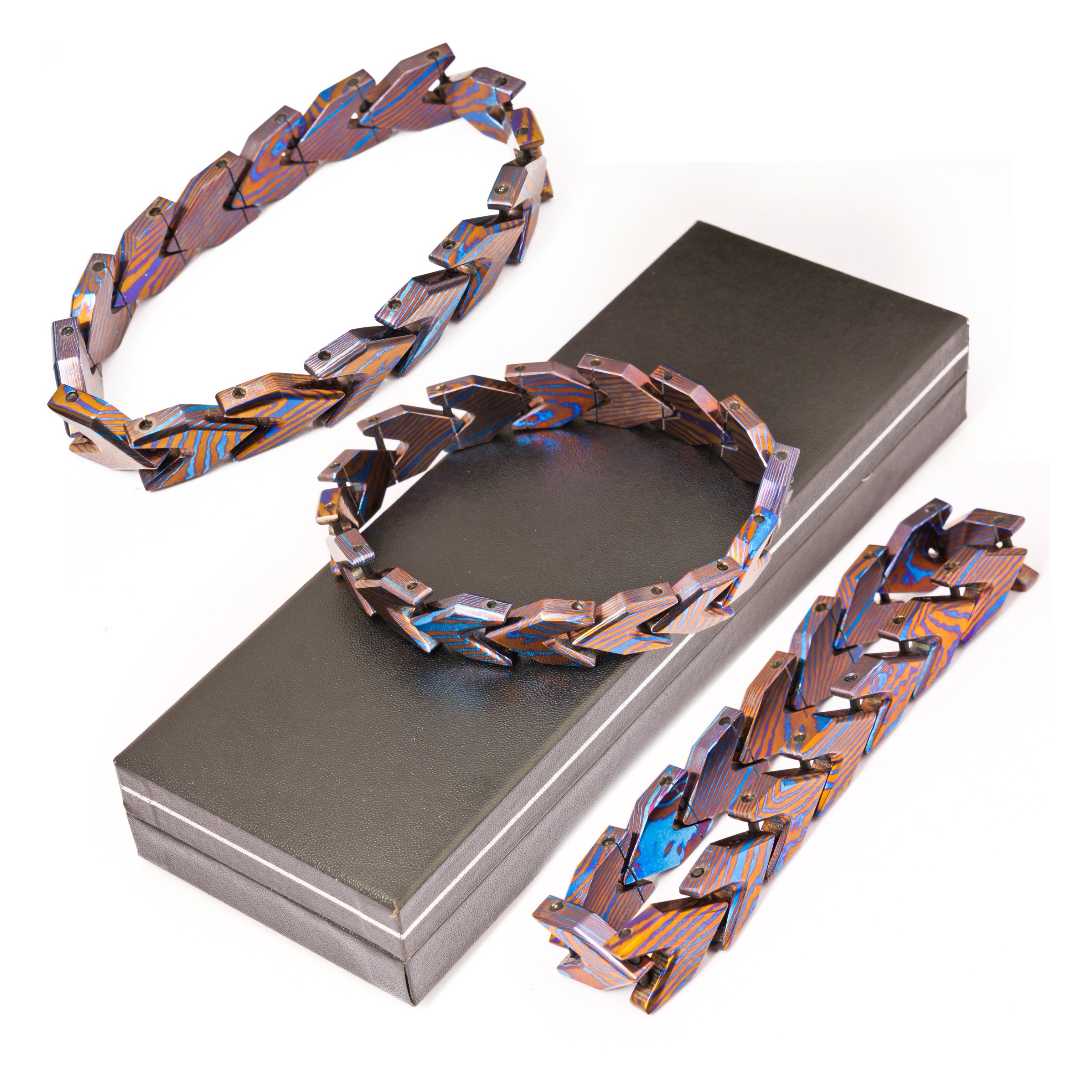 Timascus Flexible Arrowhead Bracelet | Medium–Large - Image 6