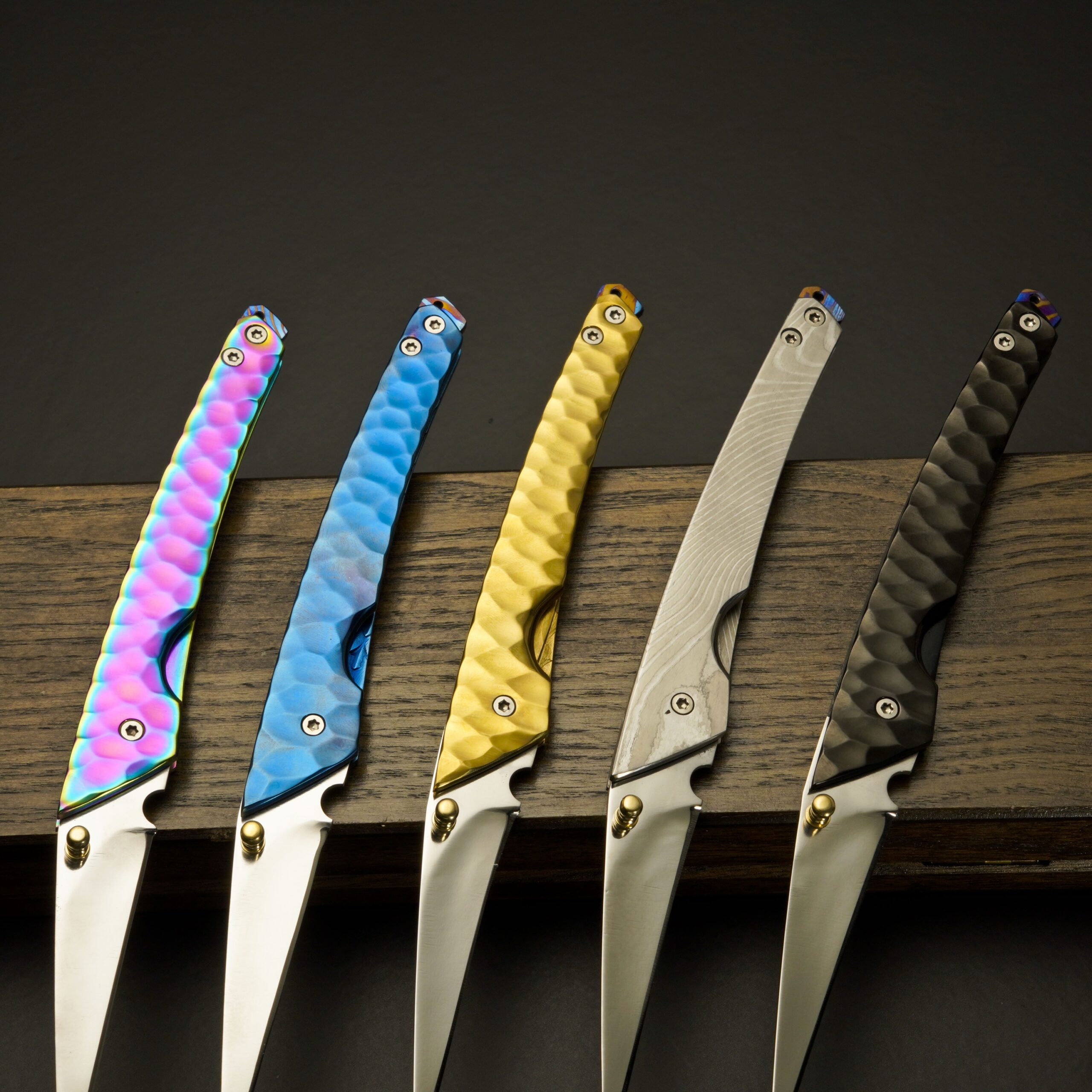 Premium Titanium Scale Folding Knife | D2 Tool Steel Blade | Frame Lock EDC - Image 7